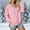 Pink, variant on BXJX Women's Lightweight Hoodie- Adjustable Drawstring Casual Lightweight Zip-Front Thin Casual Jacket with Pockets Pink Size L