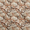 thumbnail image 1 of oneOone Cotton Silk Rust Brown Fabric Abstracts Fabric For Sewing Printed Craft Fabric By The Yard 42 Inch Wide, 1 of 5