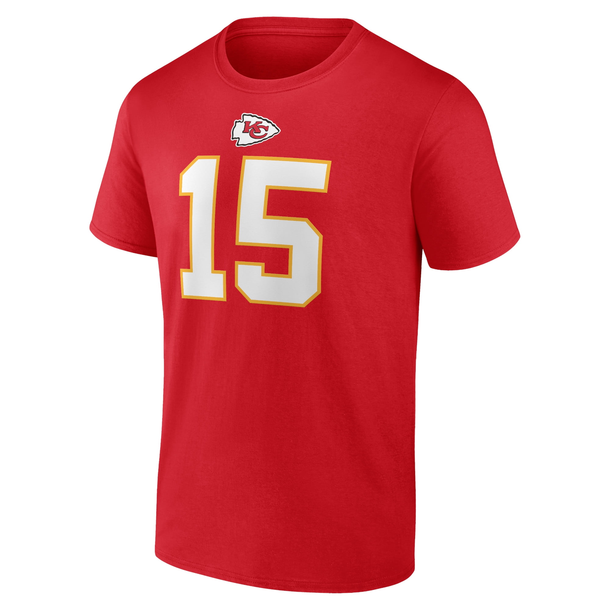 NFL Patrick Mahomes Kansas City Chiefs Mens Name & Number Short Sleeve Tee