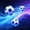 Deep Purple Galaxy, variant on Manfei Sport Soccer Twin Bedding, Bedding Comforter Set, Deep Purple White, Stars Reversible 7 Pieces