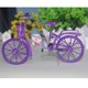 thumbnail image 2 of 1:10 Bicicleta de Carreras de Aleación de Simulación Fundida a Presión , Púrpura, Estilo 2 Baoblaze Juguete de bicicleta de bicicleta Diecast, 2 of 7