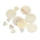 thumbnail image 3 of 12 piezas encantos naturales de Shell de agua dulce Sunnimix Perlas de Concha, 3 of 8