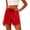 T147-Red, variant on Ailaofu Womens Quick Dry Athletic Shorts Elastic Waist Drawstring Running Shorts with Pockets Casual Workout Shorts for Women