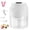 White, variant on Household Electric Garlic Crusher, Electric Garlic Chopper, Usb Rechargeable Chopper With Stainless Steel Blades, One-Touch Mini Kitchen Helper, Easy To Clean, For Vegetables
