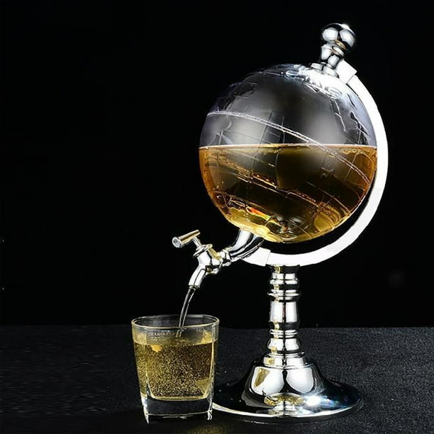 3.5L Decanter Dispenser Club Accesorio Globe Shape Shape Dispenser Bebida de cerveza en forma de globo Contenedor de bebidas para bebidas para el hogar