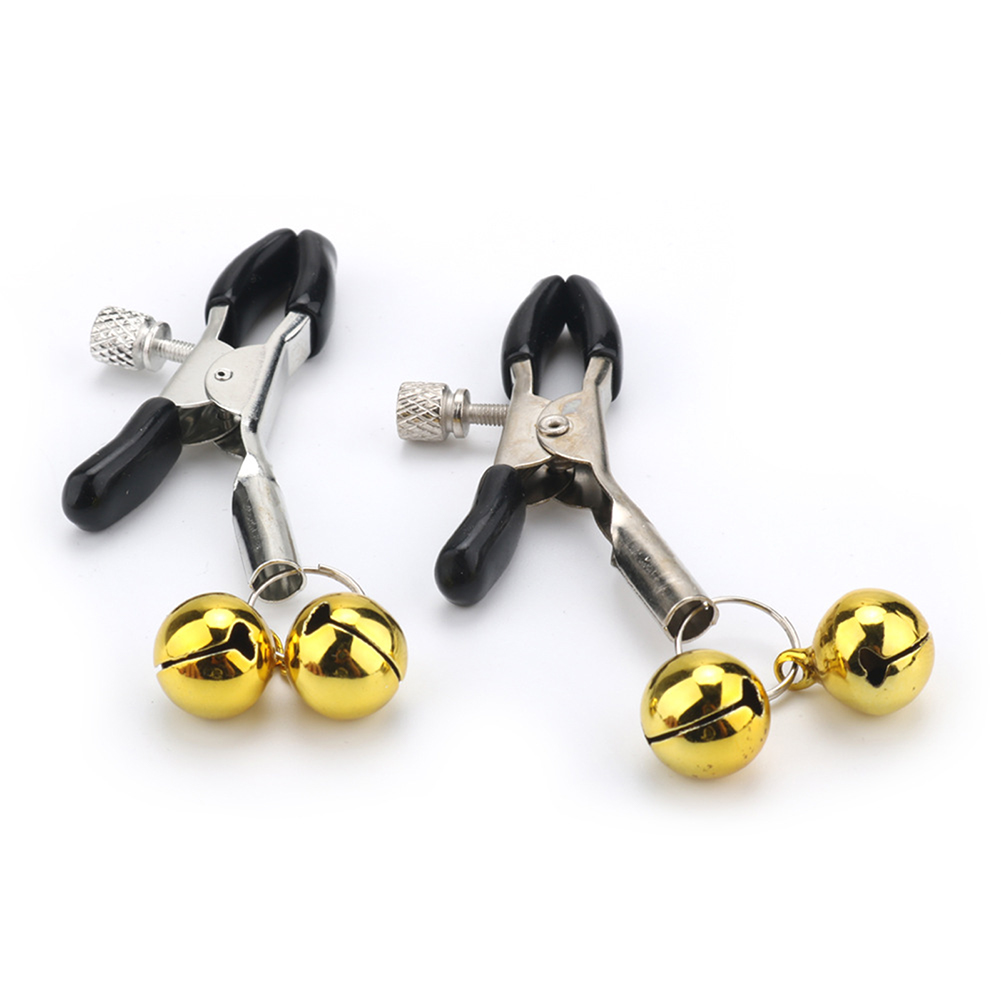 Maritcute Nipple Clips Clamps Stainless Steel Decorative Clip Adult Non Piercing Nipple Rings Breast Clamps For Pleasure Women/Men