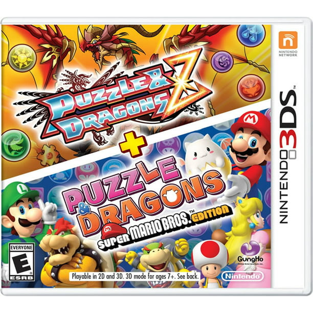 Nintendo Puzzle Dragons Puzzle Dragons Supermariobros 3ds