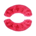 thumbnail image 1 of Yuarrent Cubierta de cuchillo de patinaje Villus largo No es fácil de desactualizar Prevención de lesiones Tela de microfibra Funda cómoda Deportes de nieve Rosa roja XXL, 1 of 6