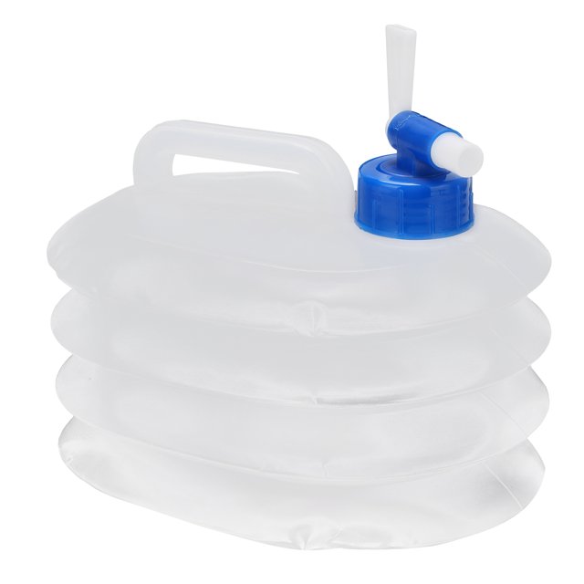 Peahefy Collapsible Water Container 3L Good Airtightness Non‑Toxic Light Portable Water Bucket For Camping Hiking,Water Containers,Portable Water Container