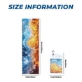 thumbnail image 3 of Lsque Red And Blue Flame Waves Printed Cooling Towel (40"x 12"), Ice Towel, Microfiber, Soft Breathable Chilly Towel for Yoga, Sport, Gym, Workout, Fitness, Running, 3 of 9