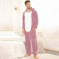thumbnail image 2 of qolati Family Christmas Onesie Adults Christmas Pajamas Jumpsuit Xmas Ears Hoodies Rompers Flannel Matching Sleepwear Hooded Warm Loungewear, 2 of 5