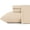 Beige, variant on Shunjie.Home Bed Sheets Set 4 Pieces, 600 TC 100% Egyptian Cotton Bed Sheets, Breathable, Soft & Silky Sateen Weave Fits Mattress 8" Up to 18" Deep Pocket (Ivory, King)