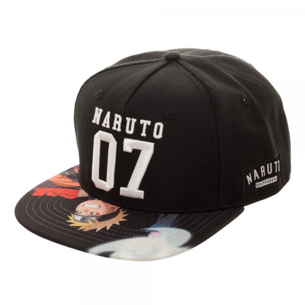 Bioworld - Naruto Shippuden: Naruto Sublimated Bill Snapback Cap Hat