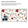 thumbnail image 4 of Christmas Reindeer Case Compatible with iPhone 14 Pro,Unique Art Design TPU Shock-proof Full Cover, 4 of 6
