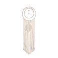 thumbnail image 1 of Tapiz de macramé para pared, decoración del hogar, tapiz bohemio hermoso y sencillo para colgar en la pared, tapiz con borlas para dormitorio, telón, 1 of 9