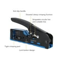 thumbnail image 4 of Ensemble d'Outils de Serrage Ethernet, Poignée Multifonctionnelle Antidérapante Confortable Outil de Serrage Léger RJ45 pour Cat5e Cat6 Cat6a, 4 of 7