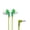 Green, variant on Panasonic ErgoFit Wired In-Ear Earbud Headphones with Right-Angle 3.5-mm Connector, RP-HJE120, Rose Gold