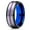 Black,Blue,Gray,Green,Purple, variant on Purple Tungsten Wedding Band Gray Tungsten Ring Anniversary Ring Men and Women Blue Tungsten Ring Black Ring Comfort Fit