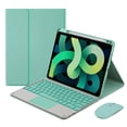 thumbnail image 2 of Case for iPad Air4 (10.9英寸)- Multiple Angle Viewing Folio Stand Cover with Pencil Holder，With Touch Keyboard and Bluetooth Mouse, 2 of 8