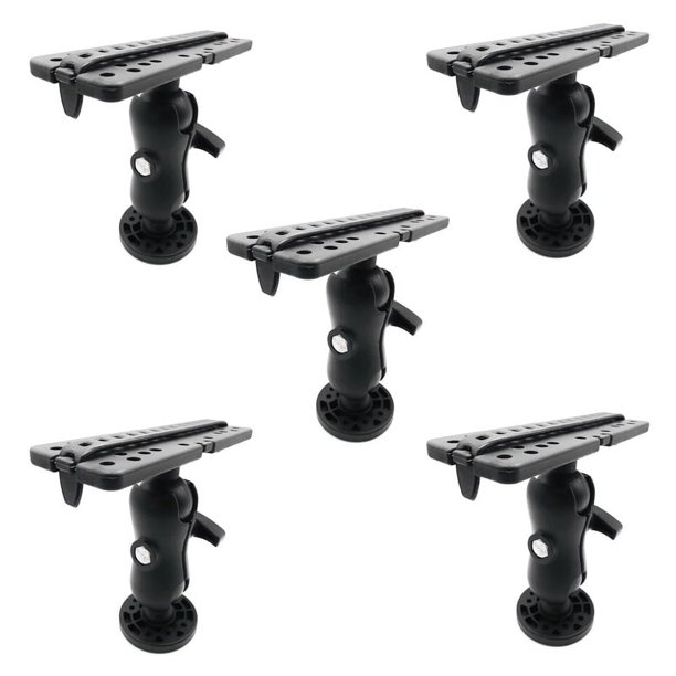 5X Soporte de Bola con Buscador de Peces Y Placa de Montaje Universal Accesorios para Kayak
