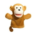 thumbnail image 4 of Marionetas de mano de peluche de animal para contar historias, herramienta de enseñanza realista, juguete de animal de peluche, guantes para enseñar, mono, 4 of 8