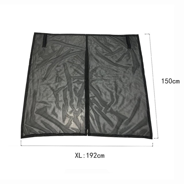 Magnetic Screen Door,Screen Door Mesh,Wing Door Boot Cover Sun Protection Size Sun Protection Curtains Magnetic Fly Screen Mesh Mosquito Net for Roof Motorhome Caravan Camping,Screen Door Mesh
