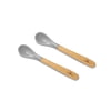 Infant Spoons Small Scoop | Bamboo & Silicone