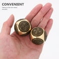 thumbnail image 6 of Soimiss 2Pcs Chinese Medicine Balls Brass Massage Balls for Adults Exercise Stress Relief, 6 of 7