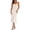 White, variant on XUNKUSGA Dresses for Women Classic Soild Color Spaghetti Strap Sun Dresses Women Casual V Neck Sleeveless Sundresses for Women Loose Flowy Long Dress,Green,M