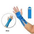thumbnail image 3 of Cinta de kinesiología atlética precortada, cinta deportiva especial para cintura, espalda, muñeca, brazo, tobillo, pantorrilla, recuperación muscular, alivio del dolor, 10 unidades, 3 of 5