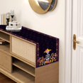 thumbnail image 4 of Linen Purple Day of The Dead Table Runner Dia De Los Muertos Tablecloth Mexican Halloween Sugar Skull Home Kitchen Dining Table Decorations 13.8x71 Inch, 4 of 6