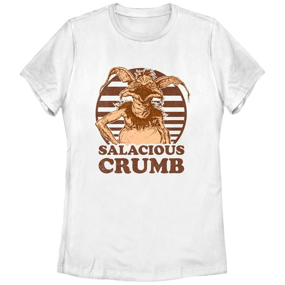 Women's Star Wars Salacious Crumb  Graphic Tee White Small