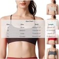 thumbnail image 2 of cocolona Womens Strappy Crisscross Sports Bras Workout Lightweight Breathable Running Yoga Bras Gym Camis, 2 of 4