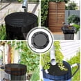 thumbnail image 4 of Rain Mesh Screen For Outdoor Water Collection, High-quality Polyester Material Tear-resistant Easy Cleaning Reusable, 2 Pieces ? 95 Cm, 4 of 5