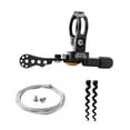 thumbnail image 3 of DYNWAVECA Dropper Post Lever Adjustable Control Remote Accessory Mechanical Seatpost Remote Lever Shifter with Cable for Riding black 22.2mm, 3 of 10