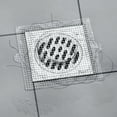 thumbnail image 3 of 50 Pcs Disposable Hair Catcher Shower Drain Mesh Stickers, 4 Inch Square Shower Floor Drain Mesh Filter Sink Strainer Stickers 30 Packs For Bathroom, Kitchen, Sink, Drain - Quantity:30 Pieces;, 3 of 6