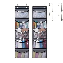 2PCS Fabric Pocket Closet Organizer for Underwear and Accessories Storage