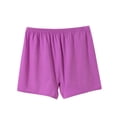 thumbnail image 2 of HKYNLAG Cotton Boxer Briefs for Women Plus Size Loose Underwear High Waist Boyshort Panties Comfort Soft Breathable Panties Light Purple 2XL, 2 of 3