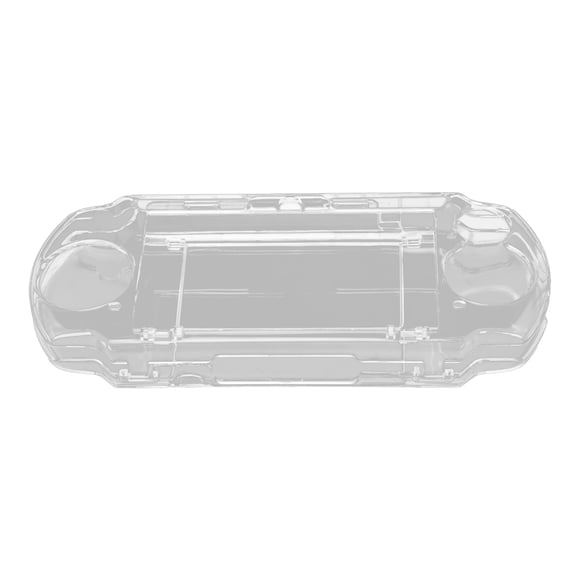 Funda protectora universal elegante, antideslizante, a prueba de golpes, transparente, con soporte para películas para PSP.