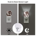 thumbnail image 3 of Balery Vintage Husky Dog Luz Nocturna LED con Sensor Automático, Enchufe con Sensor Crepuscular, Luz Suave de 0.5W para Dormitorio, Pasillo, Baño-US, 3 of 7