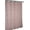 Pink, variant on Serafina Home Decorative Sheer Fabric Shower Curtain: Grey Embroidered Leaf and Vine Botanical Design Metallic Silver Lined
