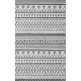 thumbnail image 1 of Dynamic Rugs AZ247872900 2 x 4 ft. Aztec 7872 Rectangle Modern Area Rug - 900 Grey, 1 of 1