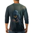 Evdexr Halloween Shirts Men Big and Tall Henley T Shirt 2025 Castle 3/4 ...