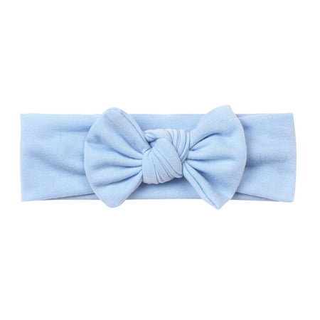 

Shpwfbe Baby Toddler Boys Girls Stretch Solid Bow Hairband Headwear Headband New Years Decorations Gifts