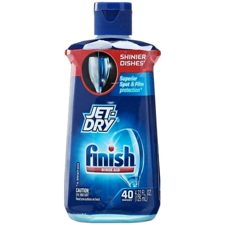 Finish Jet-Dry Dishwasher Rinse Aid, 4.22 fl oz