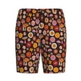 thumbnail image 4 of Naloa 70s Groovy Hippie Retro Men's Short Pajama Pants, Lounge Comfort Shorts with Elasticized Waistband and Side Pockets - 3X-Large, 4 of 9
