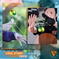 thumbnail image 7 of MAGICYOYO Unresponsive Yoyo V10 Yoyo Green Yellow- Professional Finger Spin Tricks Yoyo for Beginner, 7 of 7