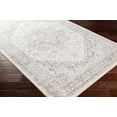 thumbnail image 7 of Mark&Day Area Rugs, 9x12 Chartres Traditional Light Gray Area Rug, Grey Beige White Carpet for Living Room, Bedroom or Kitchen (9' x 12'), 7 of 7