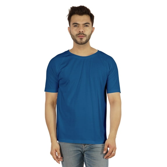 Inkmeso Mens Short Sleeve Solid Raglan T-shirt Cotton Casual Baseball Tee Shirt