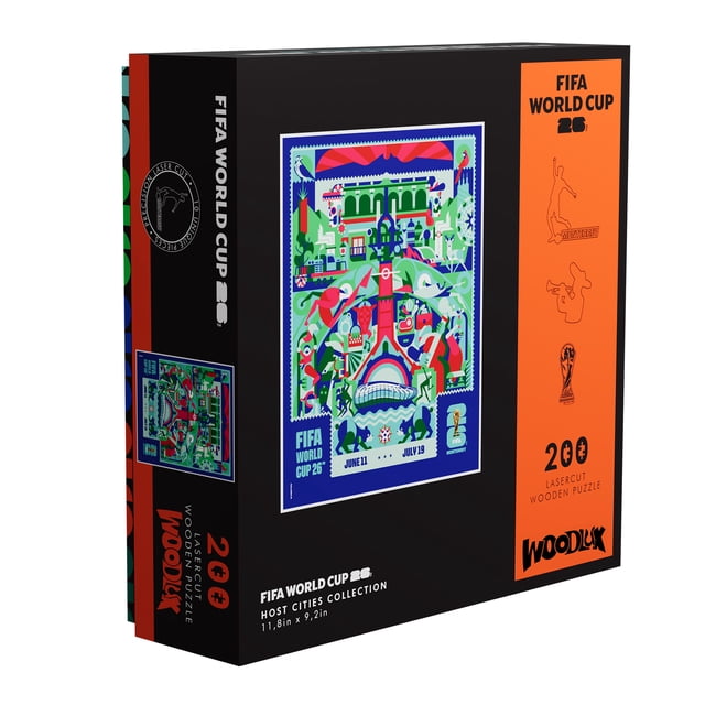 Rompecabezas principal del póster de la sede de la CM FIFA Monterrey M30. - 200 pz